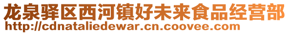 龍泉驛區西河鎮好未來食品經營部