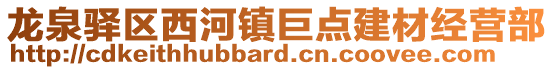 龍泉驛區(qū)西河鎮(zhèn)巨點(diǎn)建材經(jīng)營部