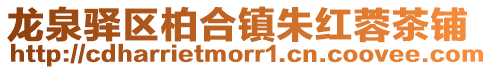 龍泉驛區柏合鎮朱紅蓉茶鋪