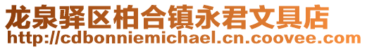 龍泉驛區柏合鎮永君文具店