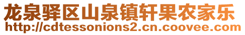 龍泉驛區山泉鎮軒果農家樂