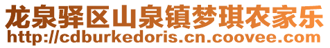 龍泉驛區(qū)山泉鎮(zhèn)夢琪農家樂