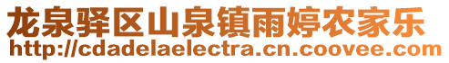 龍泉驛區(qū)山泉鎮(zhèn)雨婷農(nóng)家樂(lè)