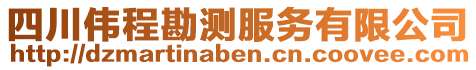 四川偉程勘測(cè)服務(wù)有限公司