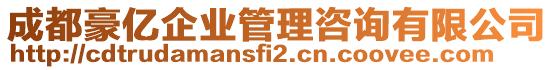 成都豪億企業(yè)管理咨詢有限公司