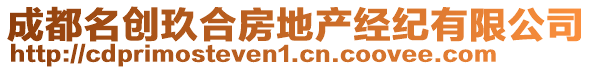 成都名創(chuàng)玖合房地產(chǎn)經(jīng)紀(jì)有限公司