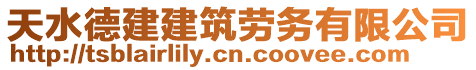 天水德建建筑勞務(wù)有限公司