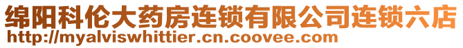 綿陽科倫大藥房連鎖有限公司連鎖六店