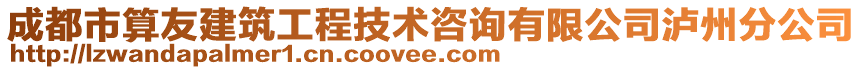 成都市算友建筑工程技術(shù)咨詢有限公司瀘州分公司