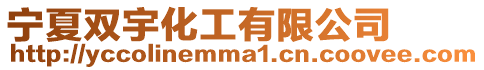 寧夏雙宇化工有限公司