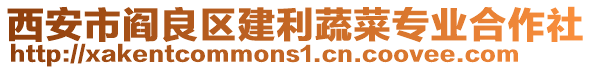 西安市閻良區(qū)建利蔬菜專業(yè)合作社