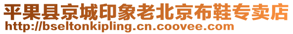 平果縣京城印象老北京布鞋專賣店