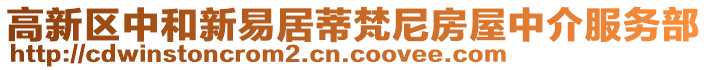 高新區(qū)中和新易居蒂梵尼房屋中介服務(wù)部