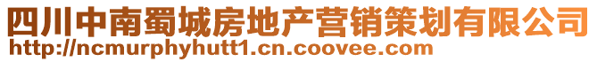 四川中南蜀城房地產(chǎn)營銷策劃有限公司