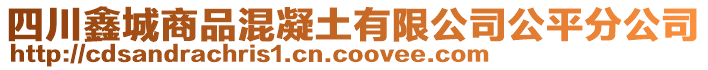 四川鑫城商品混凝土有限公司公平分公司