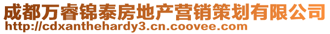 成都万睿锦泰房地产营销策划有限公司