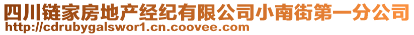 四川链家房地产经纪有限公司小南街第一分公司