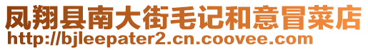 鳳翔縣南大街毛記和意冒菜店