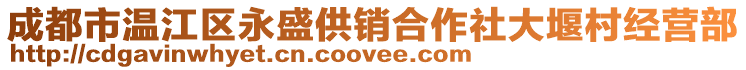 成都市温江区永盛供销合作社大堰村经营部