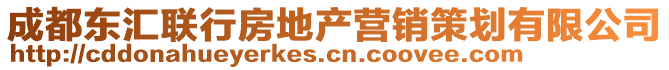 成都東匯聯(lián)行房地產(chǎn)營銷策劃有限公司