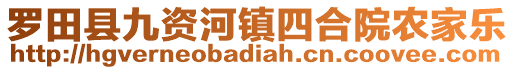 羅田縣九資河鎮(zhèn)四合院農(nóng)家樂(lè)