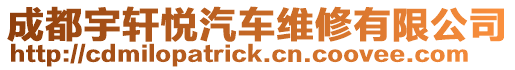 成都宇軒悅汽車維修有限公司