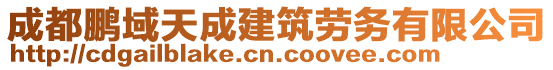 成都鹏域天成建筑劳务有限公司