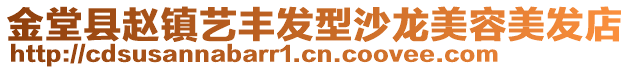 金堂縣趙鎮藝豐發型沙龍美容美發店