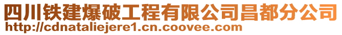 四川鐵建爆破工程有限公司昌都分公司