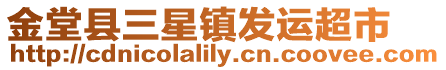 金堂縣三星鎮發運超市