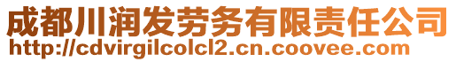 成都川潤(rùn)發(fā)勞務(wù)有限責(zé)任公司