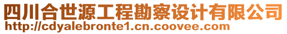 四川合世源工程勘察設計有限公司