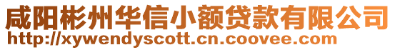 咸陽(yáng)彬州華信小額貸款有限公司