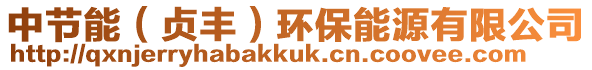 中節(jié)能（貞豐）環(huán)保能源有限公司