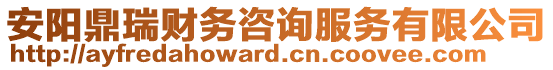 安陽鼎瑞財務咨詢服務有限公司