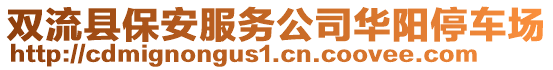 雙流縣保安服務(wù)公司華陽停車場