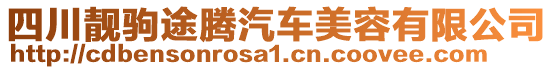 四川靚駒途騰汽車美容有限公司