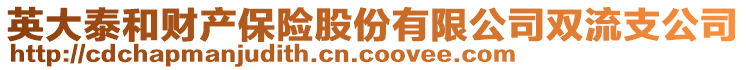 英大泰和財(cái)產(chǎn)保險(xiǎn)股份有限公司雙流支公司