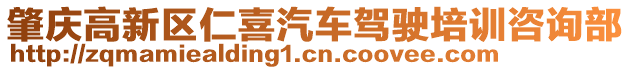 肇慶高新區(qū)仁喜汽車駕駛培訓(xùn)咨詢部