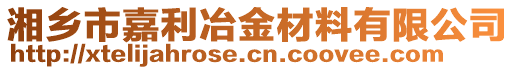 湘鄉(xiāng)市嘉利冶金材料有限公司