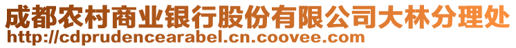 成都農(nóng)村商業(yè)銀行股份有限公司大林分理處