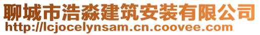 聊城市浩淼建筑安裝有限公司