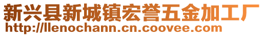 新興縣新城鎮(zhèn)宏譽(yù)五金加工廠