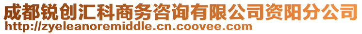 成都銳創(chuàng)匯科商務(wù)咨詢(xún)有限公司資陽(yáng)分公司