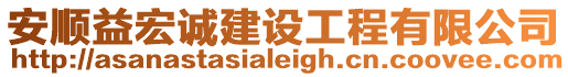 安順益宏誠建設(shè)工程有限公司