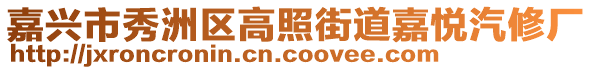 嘉興市秀洲區(qū)高照街道嘉悅汽修廠