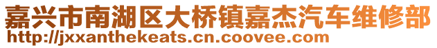 嘉興市南湖區(qū)大橋鎮(zhèn)嘉杰汽車維修部