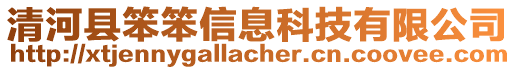 清河縣笨笨信息科技有限公司