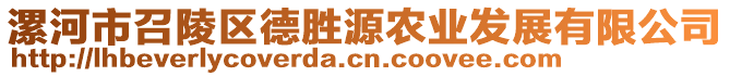 漯河市召陵區(qū)德勝源農(nóng)業(yè)發(fā)展有限公司