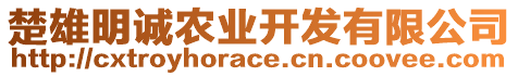 楚雄明誠(chéng)農(nóng)業(yè)開(kāi)發(fā)有限公司